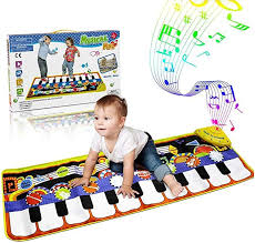 Recommended for children 3 years +. Amazon Com Renfox Kids Musical Mats Music Piano Keyboard Dance Floor Mat Carpet Animal Blanket Touch Playmat Early Education Toys For Baby Girls Bo Jouet Jeux