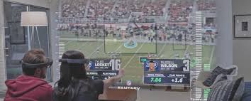 Big rich companies are buying rights for almost every sport event. New Hololens Use Cases Include Front Row Seats To The Super Bowl Onmsft Com