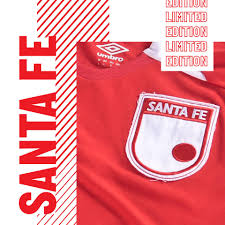 Logo of independiente santa fe, a professional association football team based in bogotá, colombia. Football Fashion On Twitter Independiente Santa Fe 80th Anniversary Umbro Jersey Los80delleon Umbro Santafe