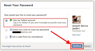 Reset Password Fb Account