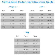 68 Explanatory Brief Size Chart For Men