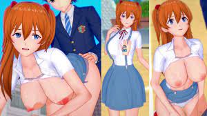 エロゲーコイカツ！】エヴァンゲリオン アスカ・ラングレー3DCG巨乳アニメ動画(はがない)[Hentai Game Koikatsu!  Evangelion Asuka(Anime 3DCG - Pornhub.com