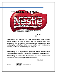 See the company profile for nestle(malaysia berhad) (nslyf) including business summary, industry/sector information, number of employees, business summary, corporate governance, key executives and their compensation. Marketing Process Of Nestle Corporation