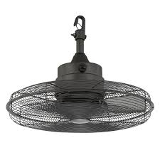 Outdoor lounge space with permanent concrete sofa, paver patio, outdoor fan, string lights, and. Home Decorators Collection Calthorpe 20 In Portable Natural Iron Ceiling Fan Yg682 Ni The Home Depot Outdoor Ceiling Fans Ceiling Fans Without Lights Ceiling Fan