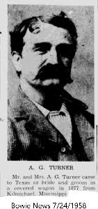 Archibald Gooch “A.G. Archie” Turner (1857-1936)