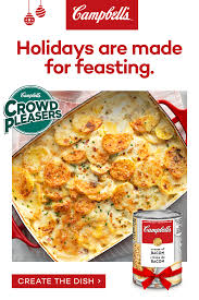 Bacon Parmesan Scalloped Potatoes Recipe Cook With Campbells Canada Recipe Campbells Recipes Recipes Scalloped Potato Recipes