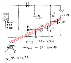 Solar battery charger circuit design. Simple Automatic Solar Night Light Circuit From Water Bottle Eleccircuit Com Solar Led Lights Solar Led Simple Electronic Circuits