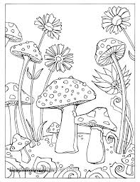 Oct 24 2018 explore rinkepierces board aesthetic color pages on pinterest. Mushrooms Coloring Pages Coloring Home
