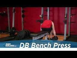 Gogus Hareketi Dumbbell Bench Press Nasil Yapilir Body Building Bench Press