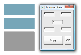 Once your canvas is ready, click and hold the tool group as covered earlier above and select the rectangle tool. Photoshop Cs6 Resize Rectangle With Rounded Corners Graphic Design Stack Exchange