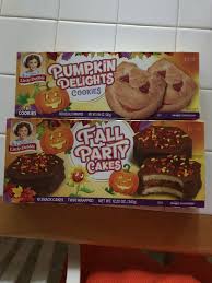 Don't despair, eat a tropical treat instead. My Local Food Lion Has Finally Gotten Out Their Pumpkin Cookies And Fall Party Cakes But No Other Little Debbies Snacks Yet Halloween