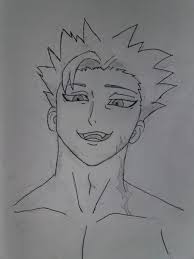 Ban Drawing Drawings Drawings Of Friends Anime