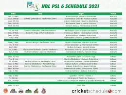Islamabad did it twice, in psl 2016 and psl 2018, while peshawar zalmi, quetta gladiators, and as always, the release of the pakistan super league schedule officially marks the start of the. Psl Schedule 2021 Feb Mar Full Time Table For All 34 T20 Matches In Pakistan Super League