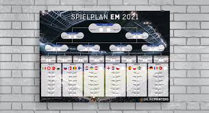 In kopenhagen jedoch spielte sich die. Europameisterschaft 2021 Spielplane Viele Info S