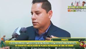#La_Paz #Minería #Oruro #Zinc, SE...