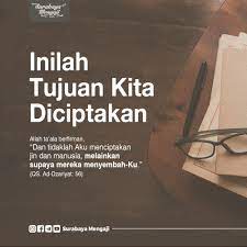 Surat yusuf turun di fase makkah, fase dimana rasulullah shallallahu alaihi wasallam dan para surat yusuf datang sangat tepat kepada nabi shallallahu alaihi wasallam menyuguhkan kisah luar selain itu, kemampuan yusuf dalam pengelolaan logistik dan kecerdasannya dalam takwil mimpi. Dua Tujuan Penciptaan Manusia Tulisan Surabaya Mengaji Facebook