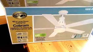 Alternatively, you can save time and delivery. Ceiling Fan Review Hampton Bay Cobram 48 Direction Switch Remote Youtube