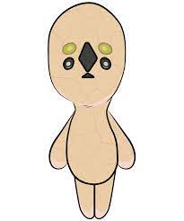 Scp 173 Statue Monster Blink Secure Contain Scary Creepypasta Sticker By Yellowdellow Scp Scary Creepypasta Weird Creatures