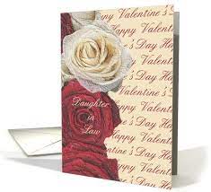 Maybe you would like to learn more about one of these? Daughter In Law Happy Valentine S Day Red And White Roses Card Valentine Day Cards Valentines Cards Red And White Roses