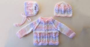 I designed this baby cardigan knitting pattern as a gift for a newborn. Waves Knitted Baby Cardigan Free Knitting Pattern