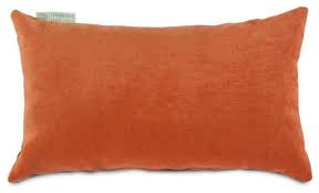 You'll love our affordable home decor, furnishings & home accents from around the world. Villa Orange Small Pillow 12x20 Contemporary Decorative Pillows By Majestic Home Goods Inc