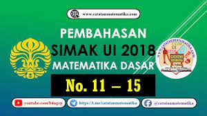 Download atau lihat naskah asli soal simak ui 2019 kemampuan ipa disini. Pin Di Simak Ui