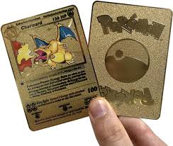 Pokemon charizard coloring pages are a fun way for kids of all ages to develop creativity, focus, motor skills and color recognition. Buy Gold Charizard Pokemon Gold Metal 1st Edition Shadowless Version Custom Online In Indonesia B08hxffdyf