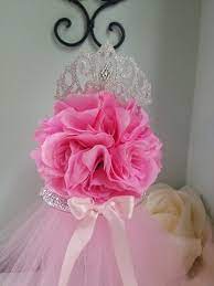 Tutu Baby Shower Centerpiece Princess Ballerina Baby Etsy Tutu Baby Shower Girl Baby Shower Centerpieces Girl Baby Shower Decorations