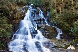 Whitewater falls is approximately 411 feet high, so it's a pretty spectacular waterfall, but the water. High Shoals Falls Trail Blue Hole Falls