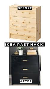 Ikea Rast Bedside Table Hack Interior Design Blog Cloud Interiors In 2020 Ikea Furniture Hacks Ikea Hack Bedroom Ikea Rast