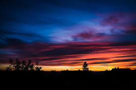 The sky with clouds is photographed in russia during sunset. Colorful Sunset Sky Clouds Photograph By Mario Cehulic