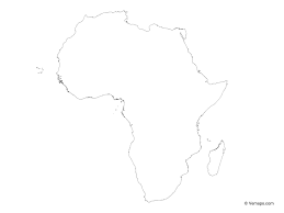 Each country, county or state (depending on the map) can be extracted or highlighted. Outline Map Of Africa Free Vector Maps Africa Map Africa Outline Vector Free