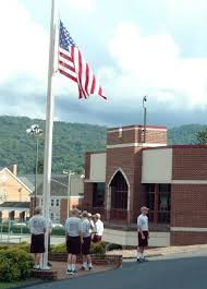 Special Flags Fly At Half Staff For Members Of Fishburne Military School Family Military School Honor Guard United States Air Force