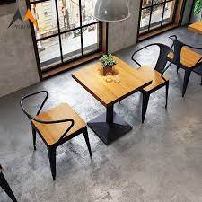 Designed with the contemporary office in mind, coalesse's café & dining tables inspire connectivity and conversation. China Durable Modern Metal Black Dining Room Furniture Cafe Chairs And Tables China Dining Table Dining Table Set