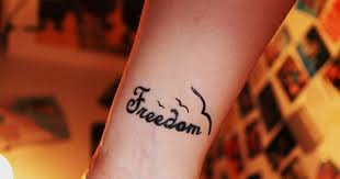 Freedom Dovme Dovme Modelleri Tattoo