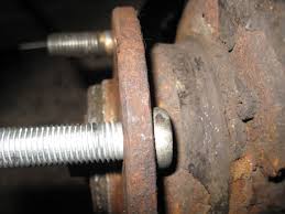 The process of replacing the wheel stud involves removing the wheel, brakes and rotor, taking it down to the wheel hub. Diy Wheel Stud Replacement 96 00 Civic Civic Forumz Honda Civic Forum