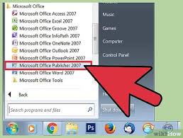 Cara Menggunakan Microsoft Publisher Dengan Gambar Wikihow