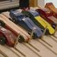 Pinewood derby carving day event in Branford, CT