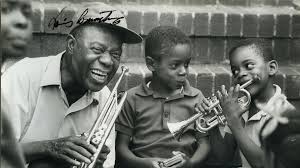 You can savor a glimpse of his warmth, playfulness, and joy in his eyes in the photo above. Louis Armstrong House Museum Opens Its Doors For Virtual Visitors