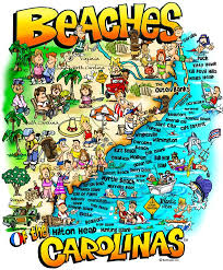 Beaches Of The Carolinas Puzzle Jigsaw Puzzles Jersey Shore Carolina Beach Carolina