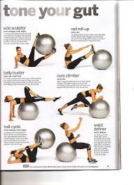 Keli roberts & joy kilpatrick. Tone Your Gut With An Stability Ball Exercise Ball Stability Ball Exercises Exercise Friday Workout