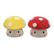 Salt Pepper Shaker Set Mushroom Salt Pepper Shakers Unique Gifts Gear Home Decor Karma Kiss This article explores a few tricks that will help you to fill shakers with ease.