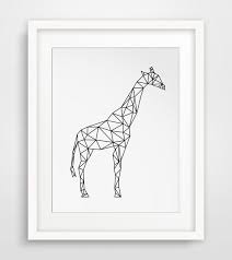 Black And White Geometric Animal Drawings Geometric Animal Print Giraffes Giraffe By Melindawooddesigns Geometricdesign Geometric Animals Geometric Art Giraffe Art