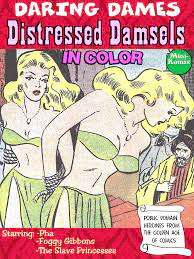 Daring Dames: Distressed Damsels (in color) - Mini-Komix |  DriveThruComics.com