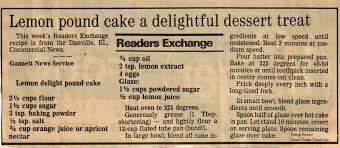 Convert cups to pounds (c to lb) with the sugar conversion calculator, and learn the cup to pound calculation formula. Lemon Delight Pound Cake Vintage Recipes