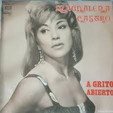 postal ficha magdalena castro discos odeon