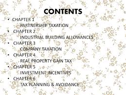 Investment tax allowances are a means of effecting a substantial artificial reduction in taxable profits. Chapter 6 Tax Planning And Avoidances Pages 1 50 Flip Pdf Download Fliphtml5
