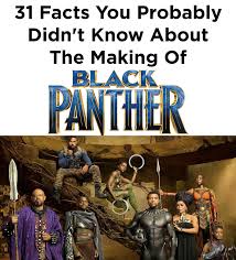 Feb 16, 2018 · the comic geeks who have drooled over the black panther comic books for so long can now enjoy playing black panther's trivia quiz games with our exciting list of black panther questions in all the upcoming black panther themed parties so let the crazy fun begin and raise a toast for the irresistible entertainment in the name of black panther's success. 31 Facts You Probably Didn T Know About Black Panther