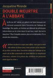 Double Meurtre A L Abbaye Jacqueline Mirande