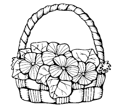 By watching videos from my channel, you ca. Basket Of Flowers 6 Coloring Page Coloringcrew Com